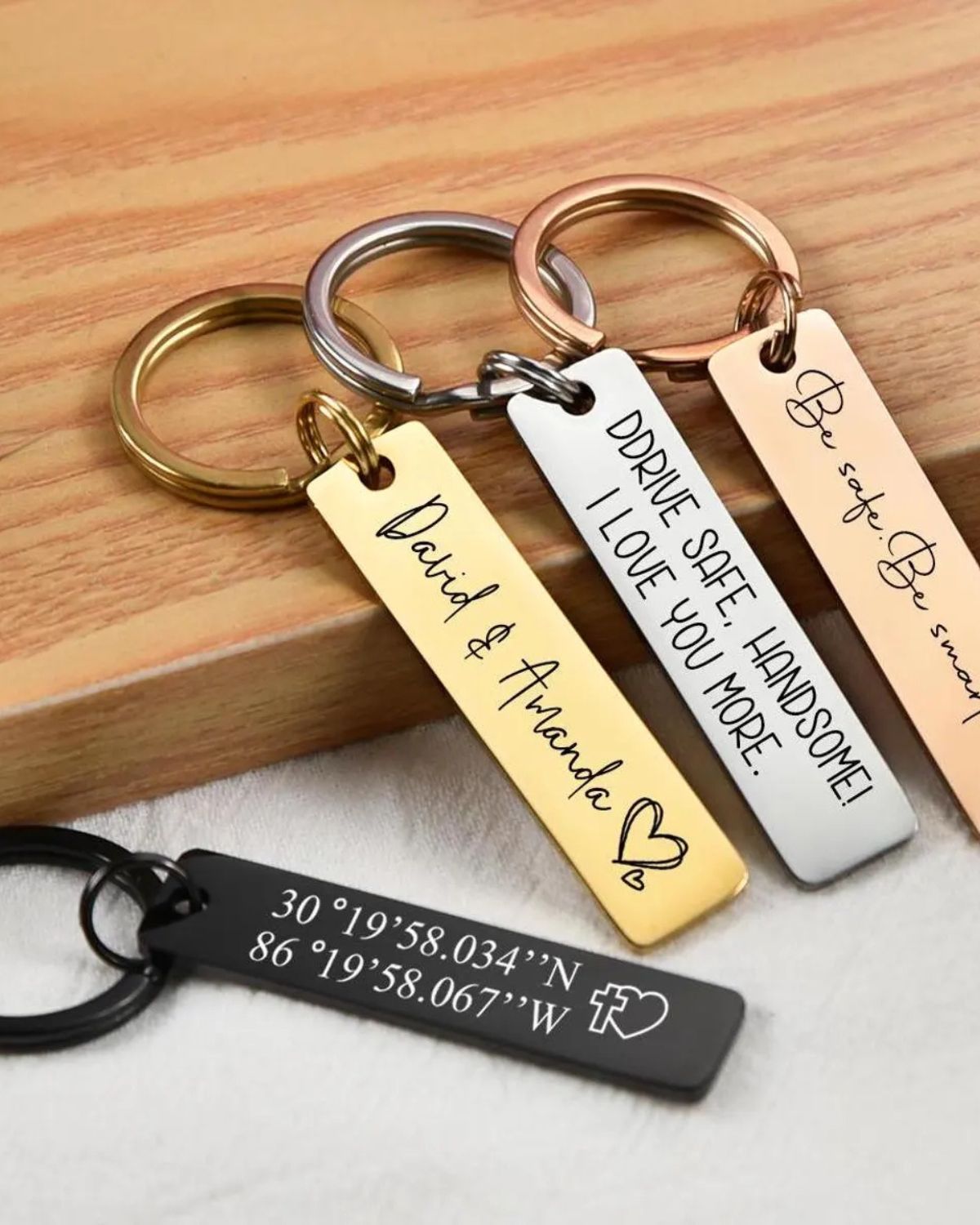 Personalized Engraved Keychain